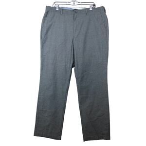 Banana Republic Mens Pants Gray Aiden Fit Straight Leg Stretch 38x32 (38x31)